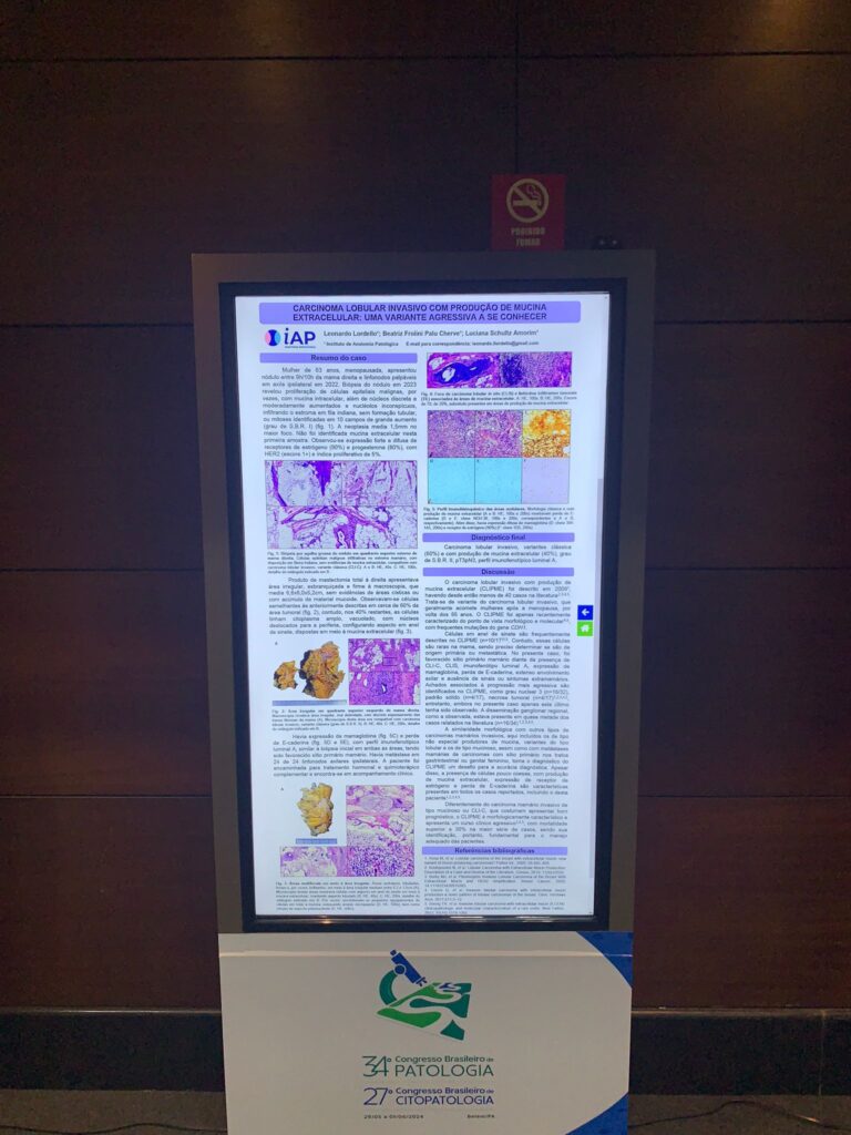 Participação do Laboratório IAP no Congresso Brasileiro de Patologia 6